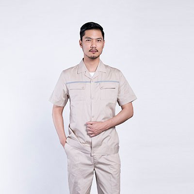 米色套装工服图4