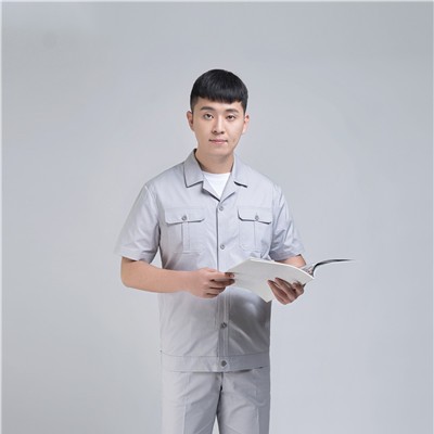小翻领短袖套装图3
