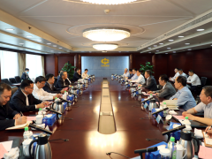 王树东会见中国煤炭地质总局党委书记贾春曲、局长马刚